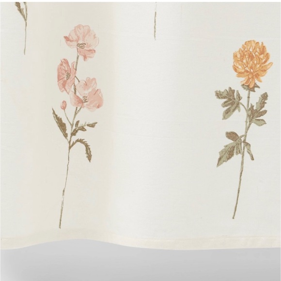 Threshold | Bath | Nwt Botanical Floral Threshold Shower Curtain 0 ...